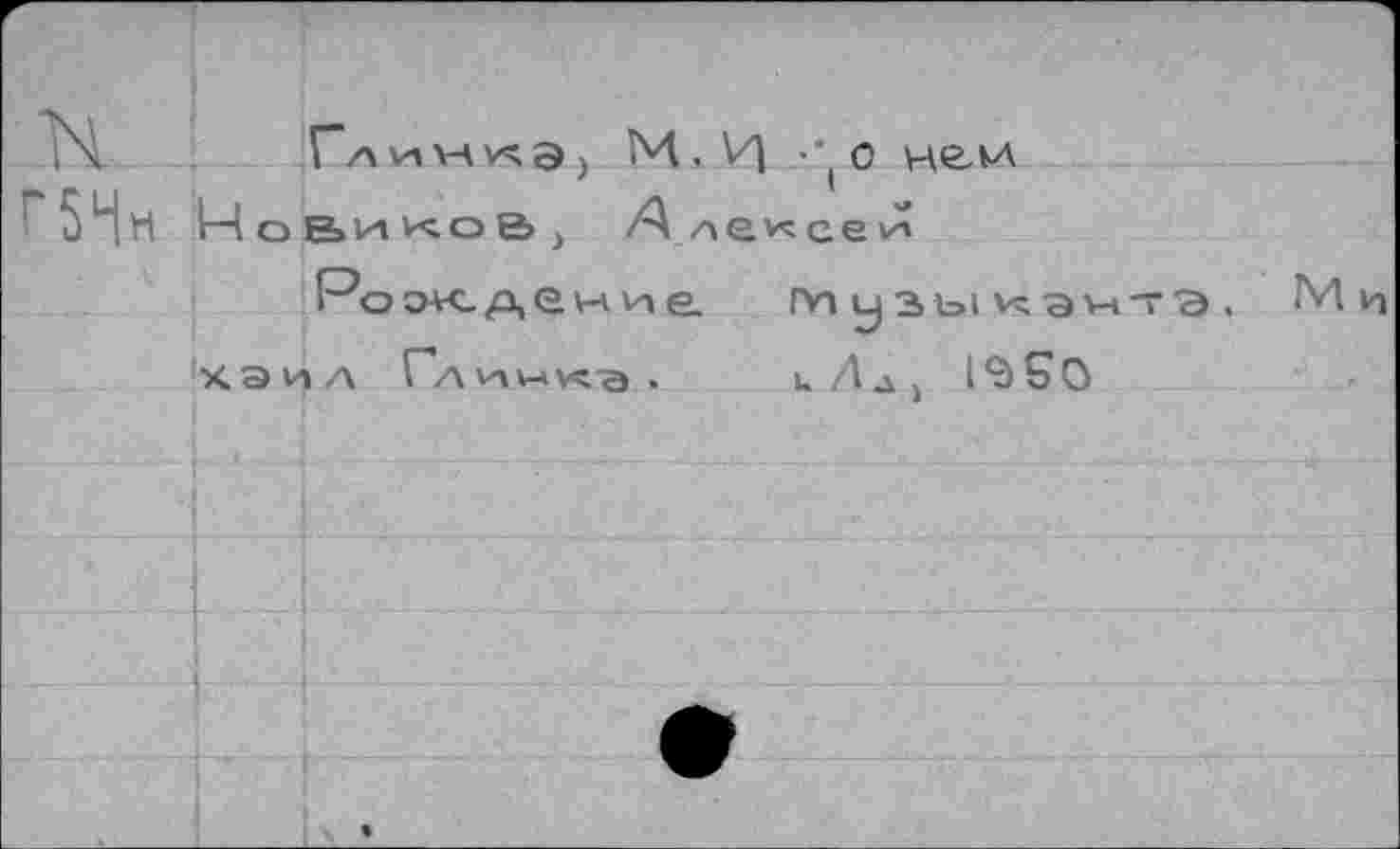 ﻿N Г54н
Г/\\н\-\УЧЭ) М.Ц с H&-VA
Новиков, Длсксе^
Рождение. гиузыкаитэ, Ми хэнд Га v\v-»v^-a • иЛд, I «à G О